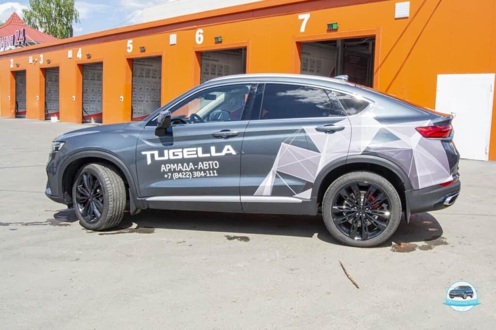 габариты geely tugella