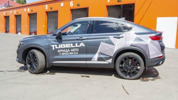 габариты geely tugella
