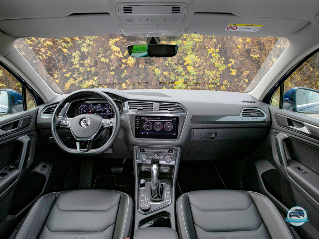 Volkswagen Tiguan 2018 интерьер